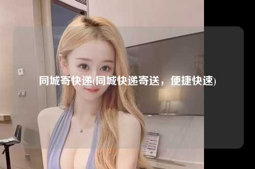 同城寄快递(同城快递寄送，便捷快速)