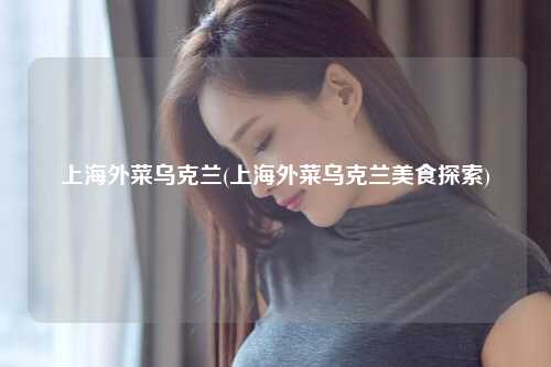 上海外菜乌克兰(上海外菜乌克兰美食探索)