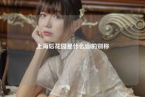 上海后花园是什么山的别称